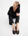 La Tribe | Net Ballet Flat - Black