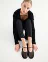 La Tribe | Net Ballet Flat - Black