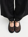 La Tribe | Net Ballet Flat - Black