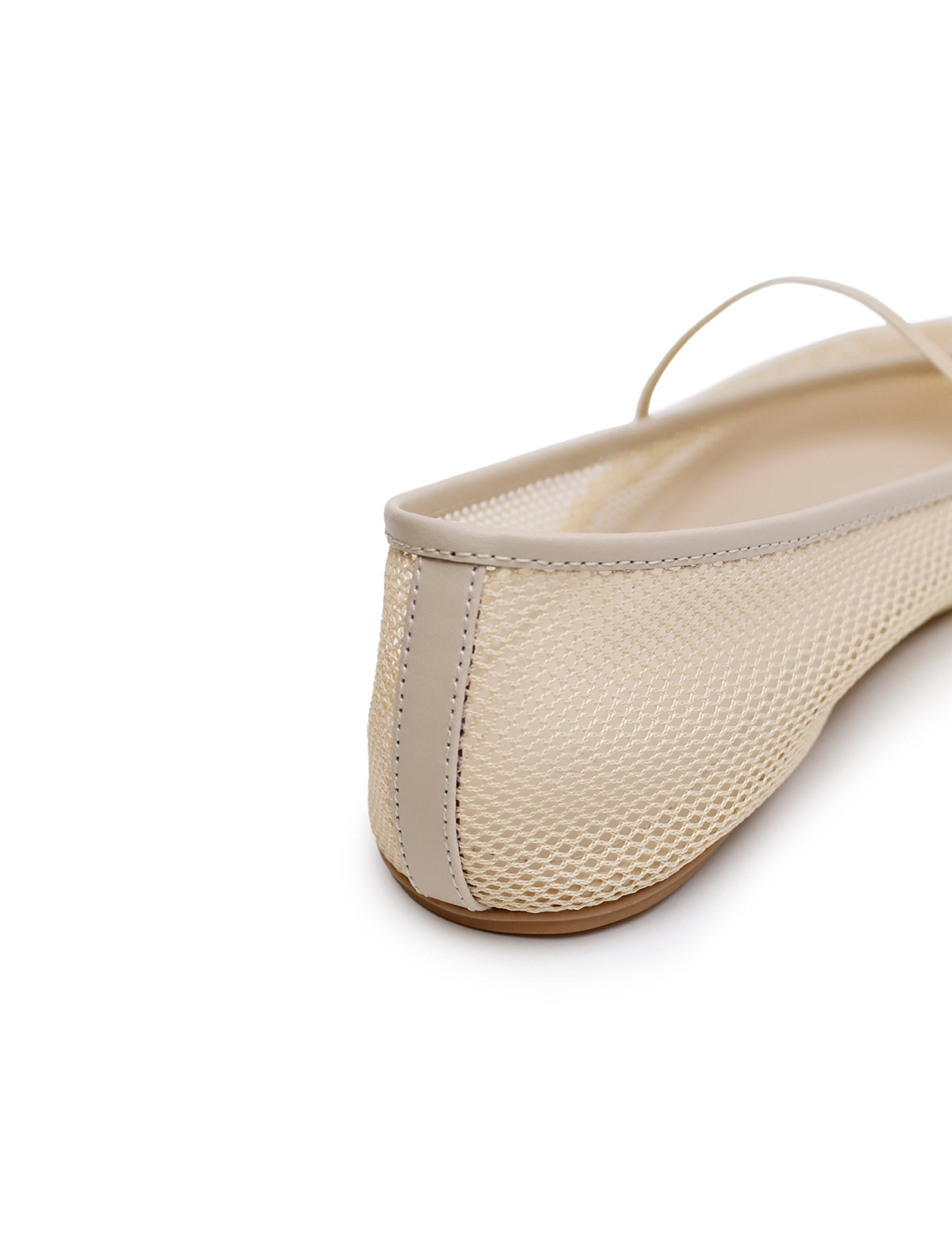 La Tribe | Net Ballet Flat - Cream