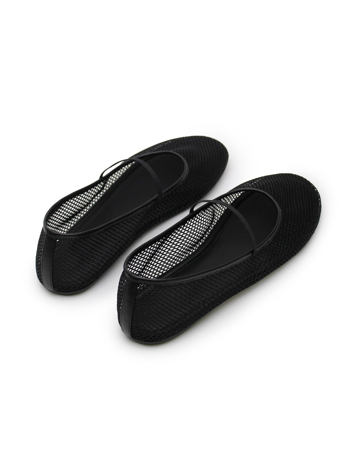 La Tribe | Net Ballet Flat - Black