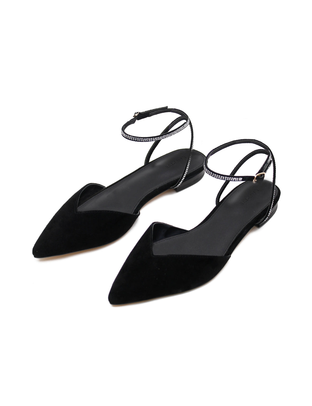 La Tribe | Nora Flat - Black/Crystal