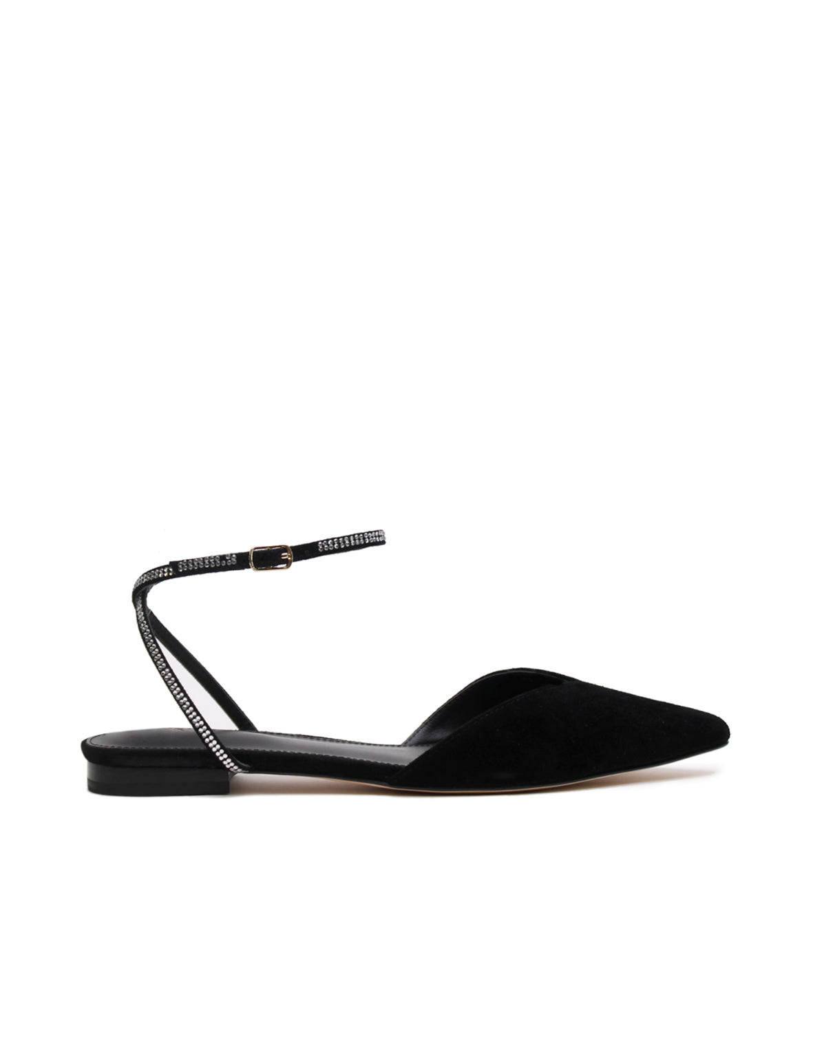 La Tribe | Nora Flat - Black/Crystal