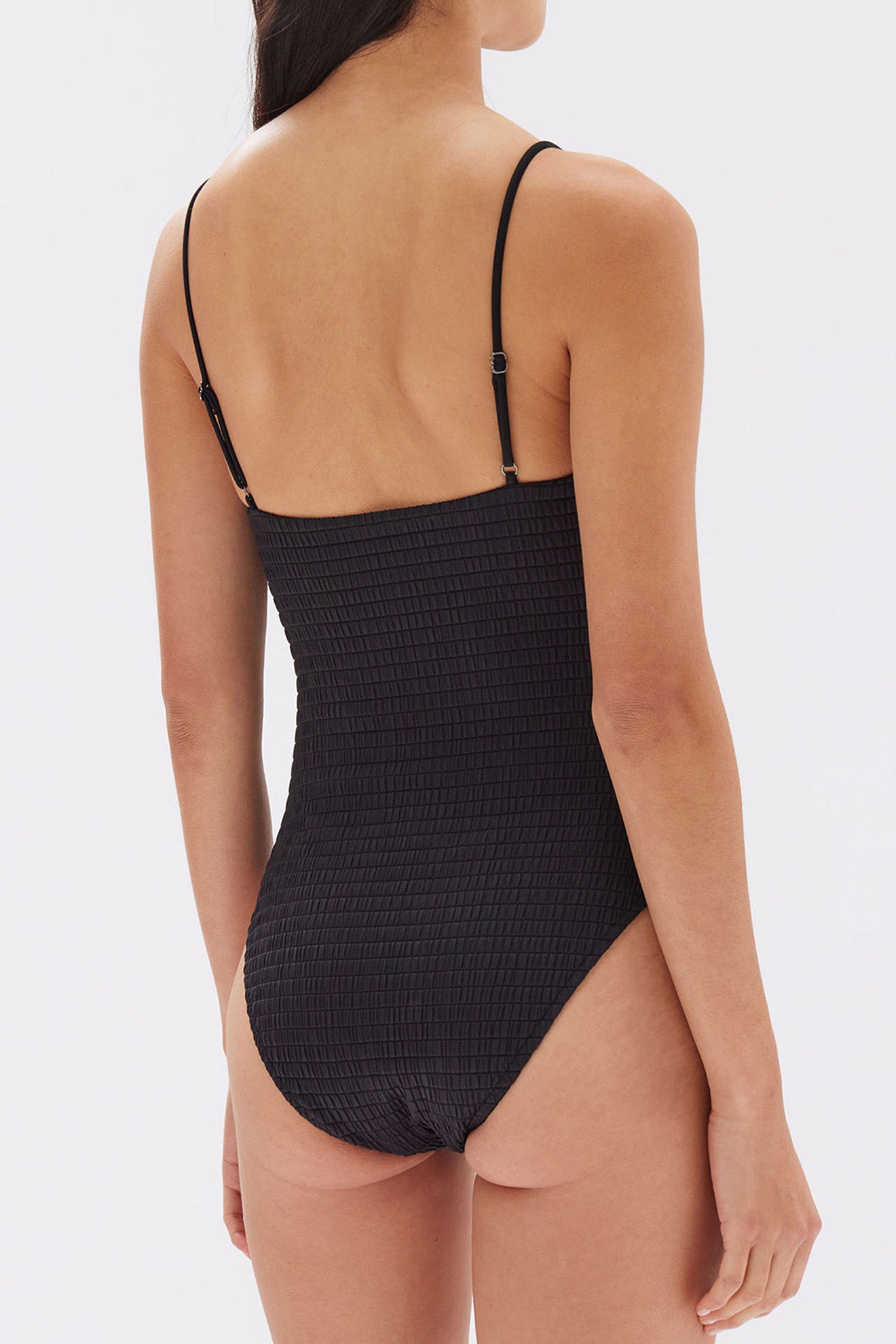 Assembly Label | Nell Textured One Piece - Black