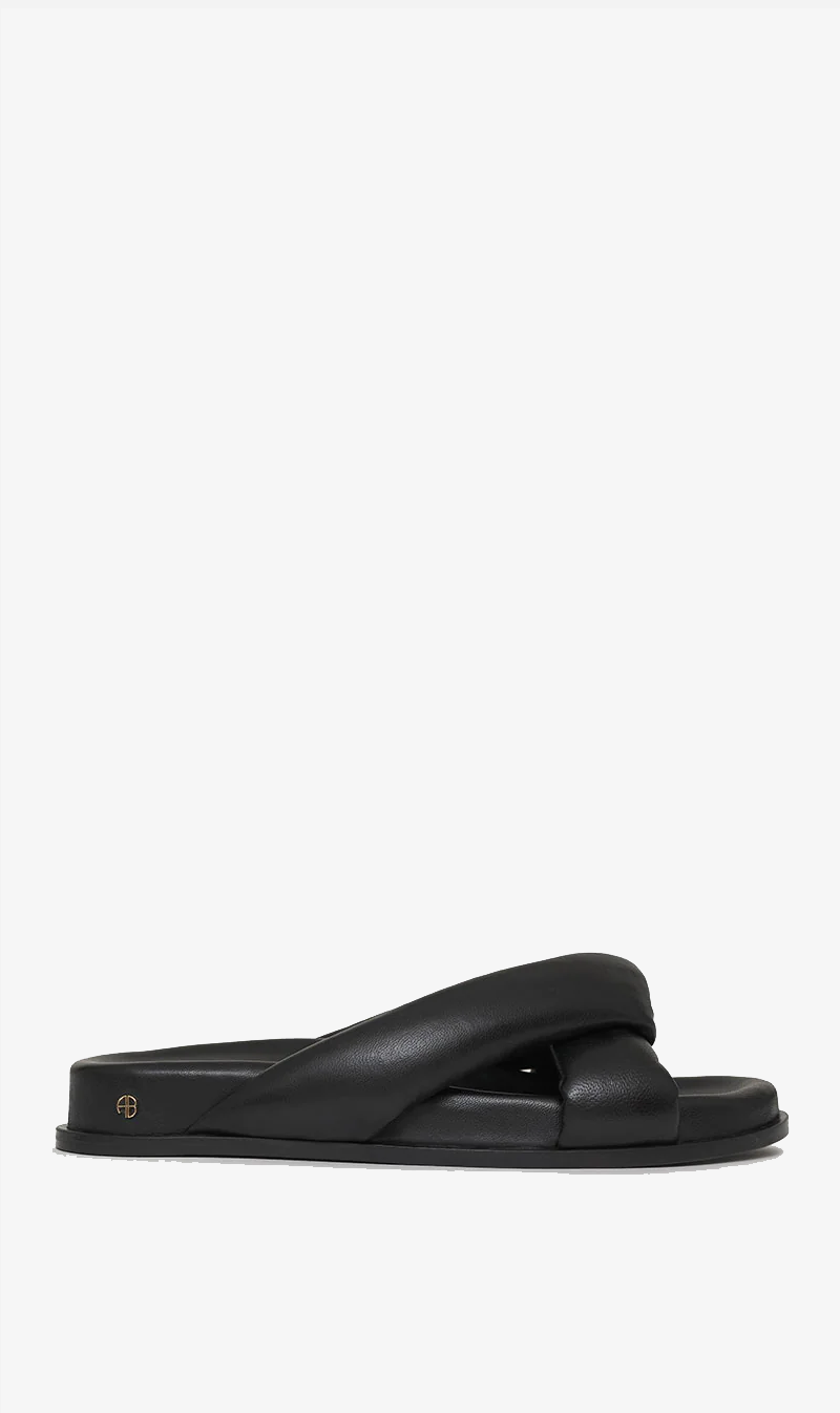 Anine Bing | Kiva Slides - Black