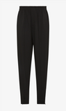 Bassike | Jersey Zip Hem Pant - Black