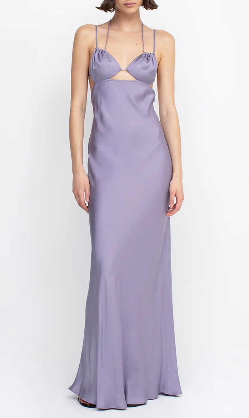 Bec + Bridge | Kai Strappy Maxi Dress - Ash Lilac