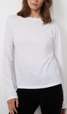 Velvet | Hester Crew Neck Tee - White