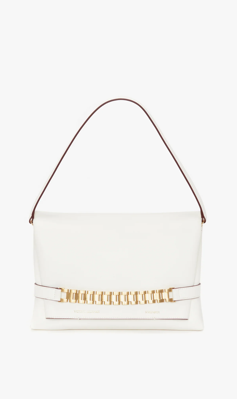 Victoria Beckham | Chain Pouch - White