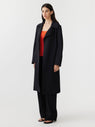 Bassike | Stretch Twill Trench Coat - Black