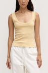 Assembly Label | Paulina Scoop Tank - Chamomile