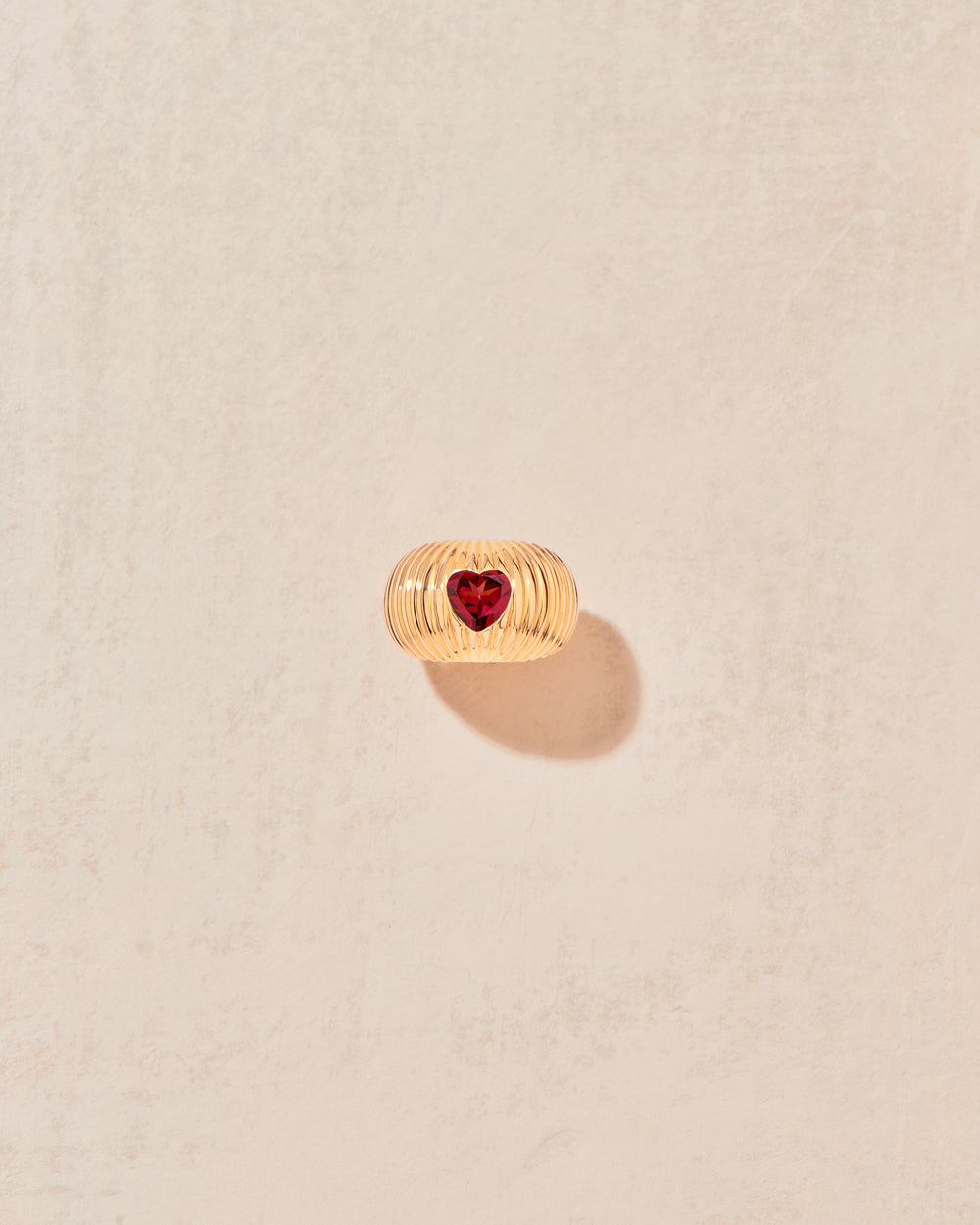 Tityaravy | Prema Ring - Garnet