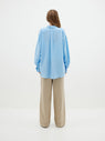 Bassike | Viscose Linen Weekend Shirt - Pale Blue