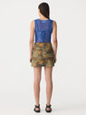 Bassike | Raw Edge Camo Skirt - Camo