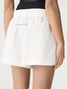 Bassike | Crushed Cotton Tennis Short - Natural