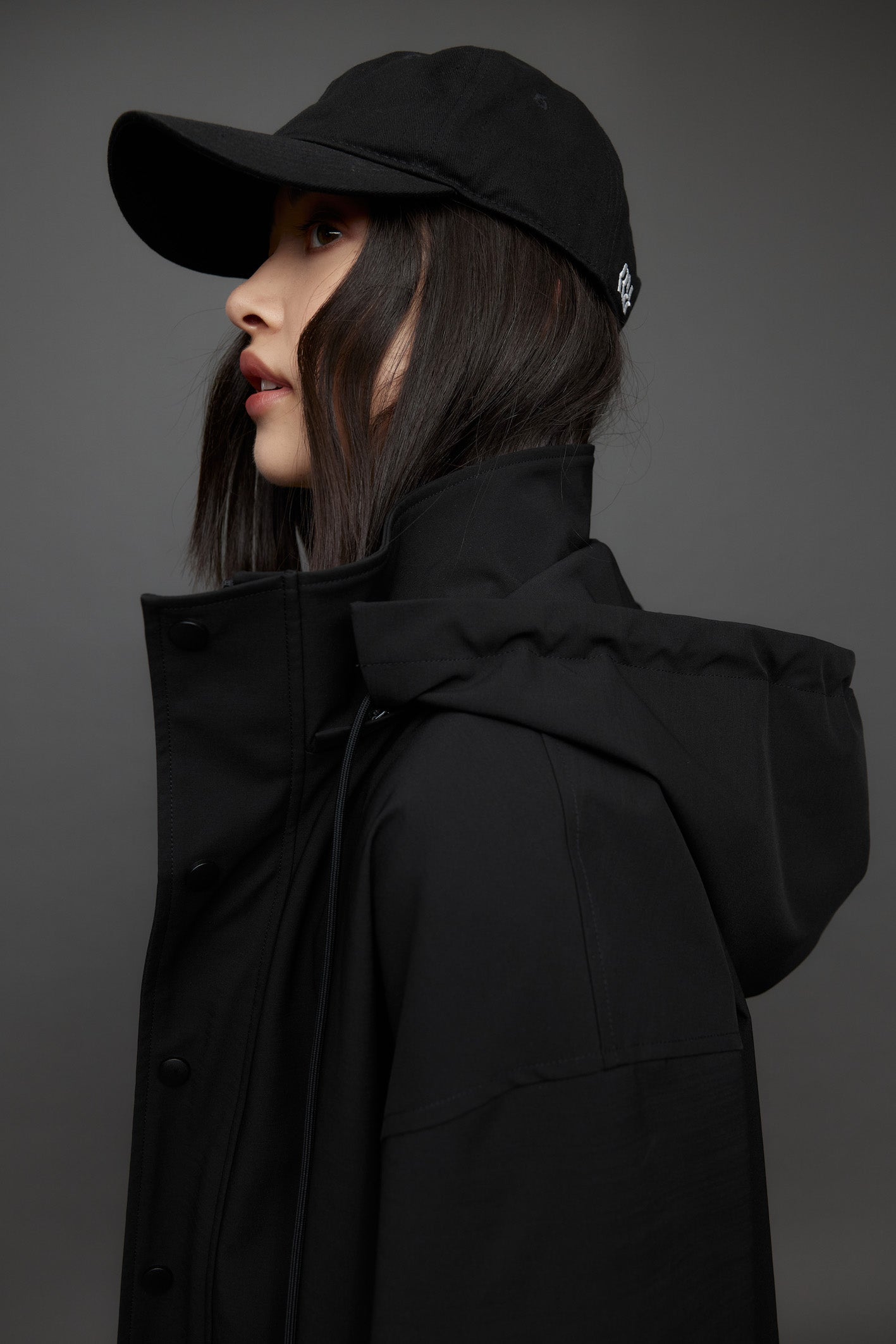 REBE | Parka - Black