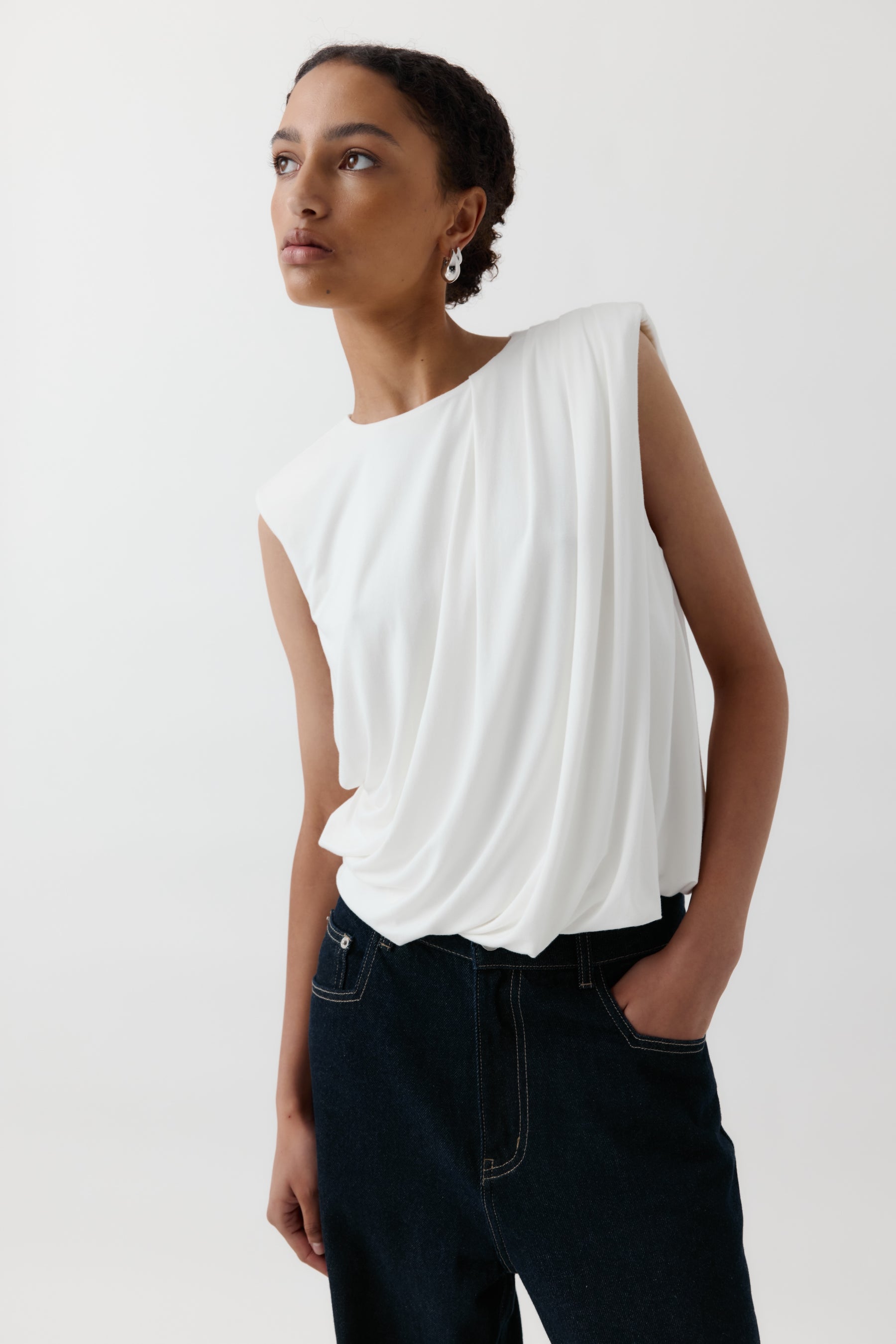 Rebe | Milly Top - Ivory