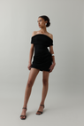 Rebe | Off The Shoulder Dress - Black