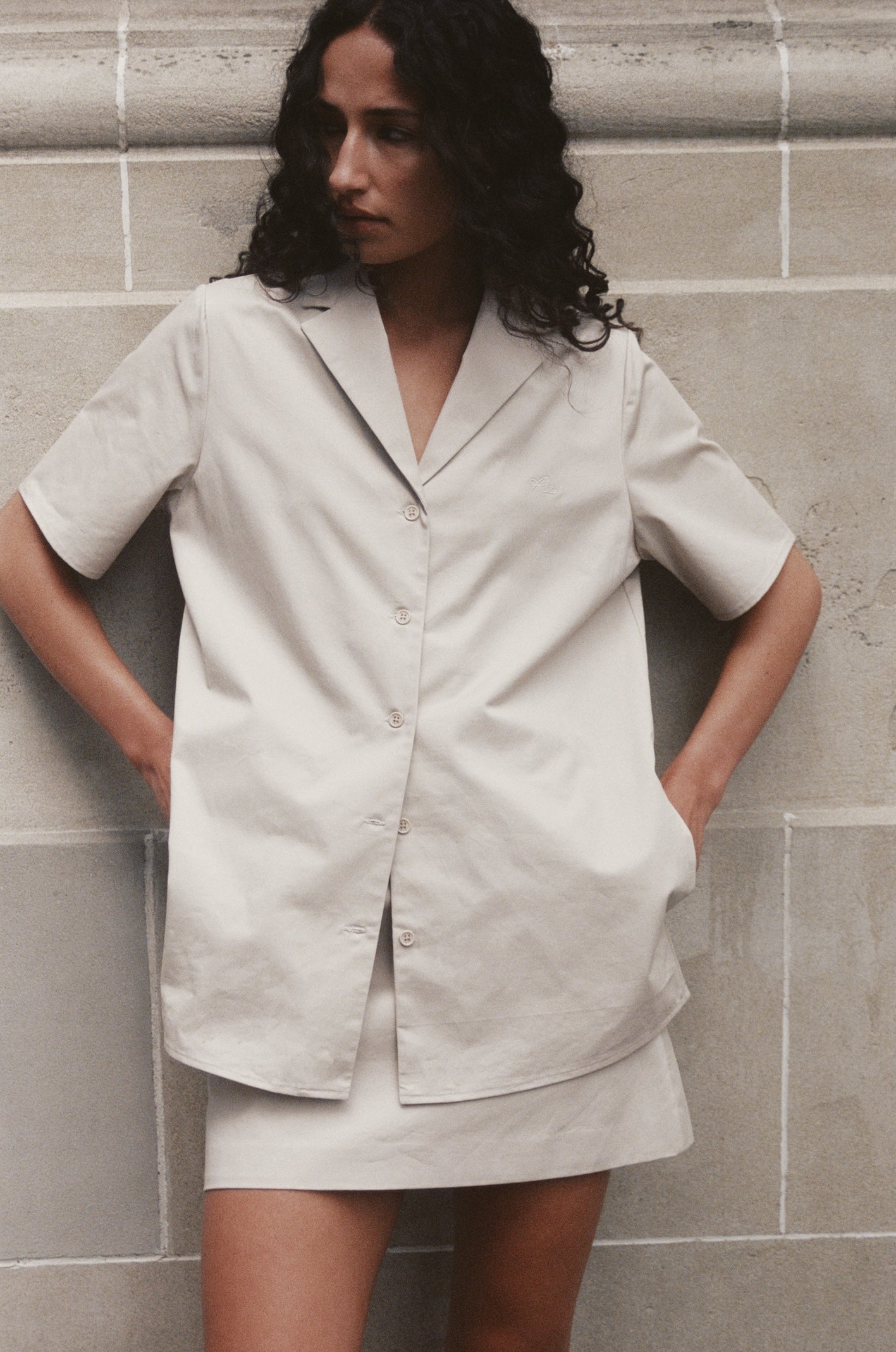 Rebe | Stella Shirt - Oyster