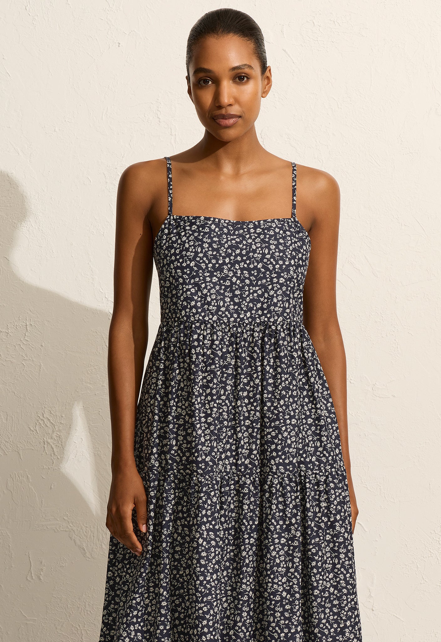 Matteau | Tiered Low Back Sundress - Dandelion