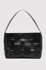 St Agni | Woven Mini Tote - Black