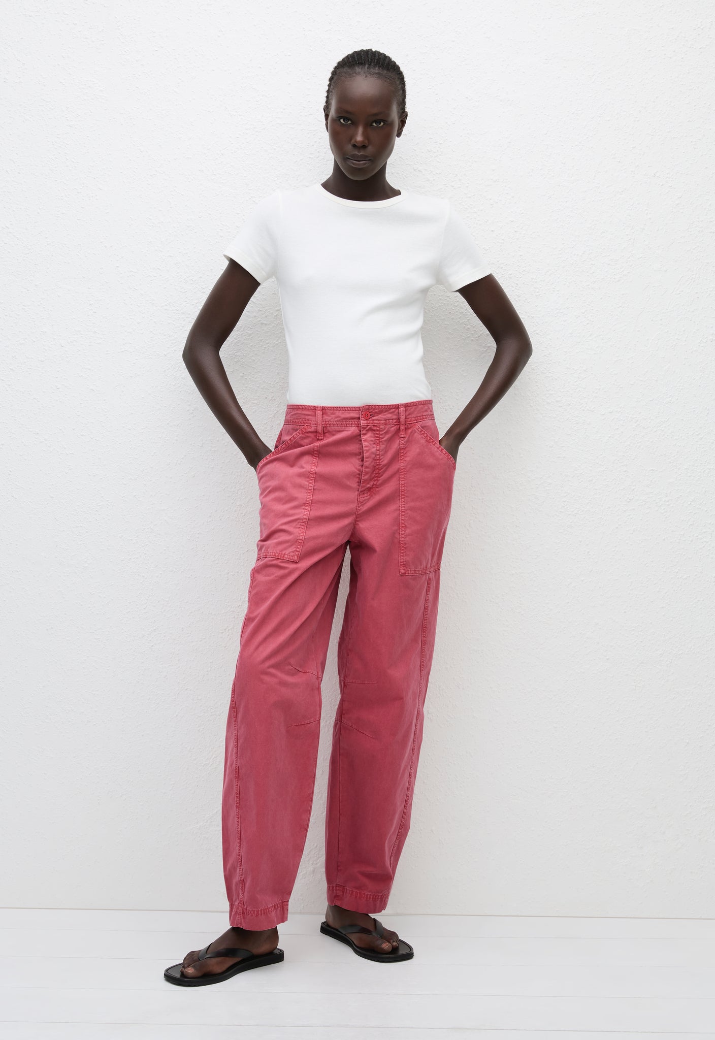 Matteau | Relaxed Cargo Pant - Rose