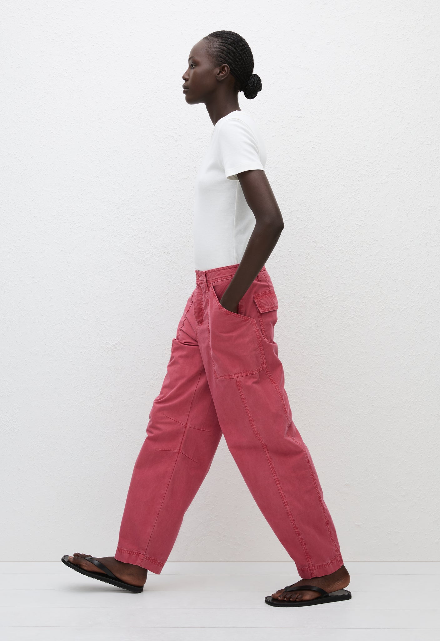 Matteau | Relaxed Cargo Pant - Rose