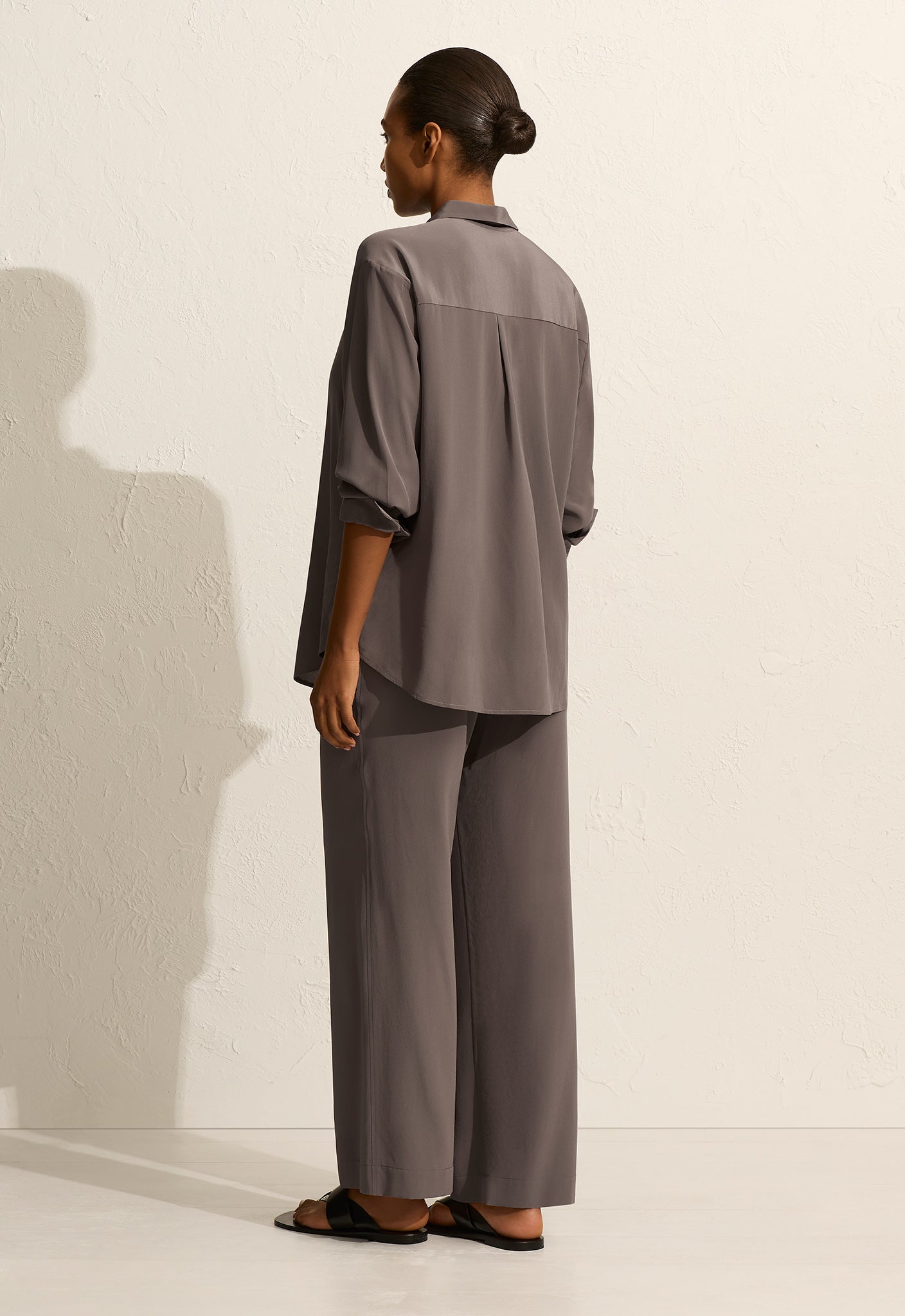 Matteau | Drawstring Trouser - Slate