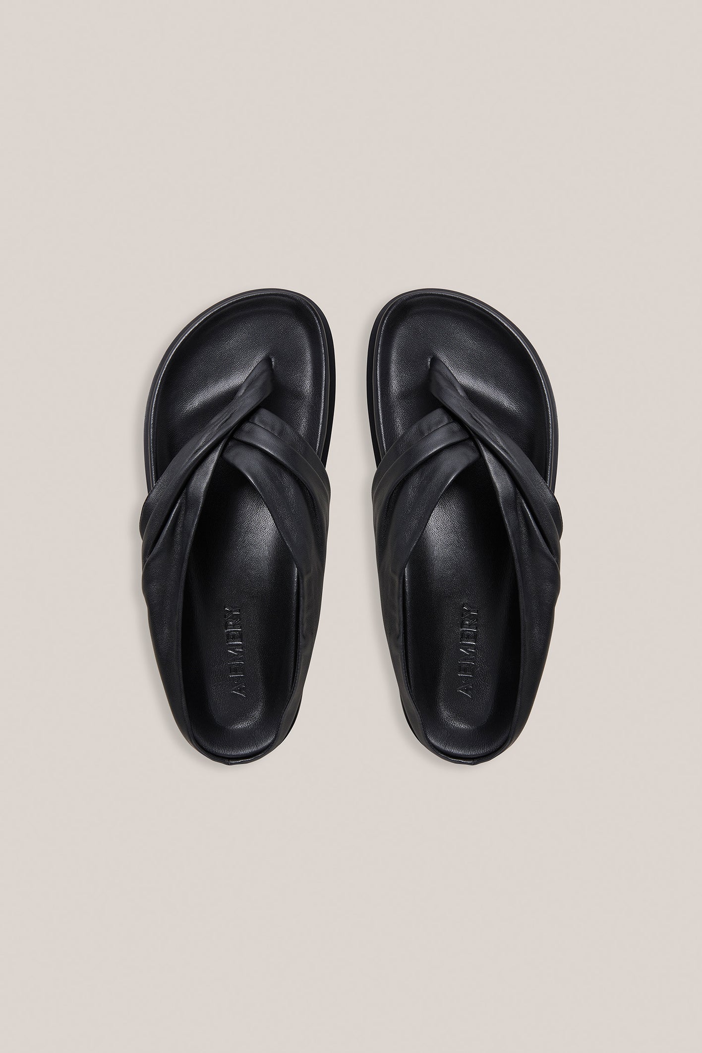 A.Emery | The Shaw Sandal - Black