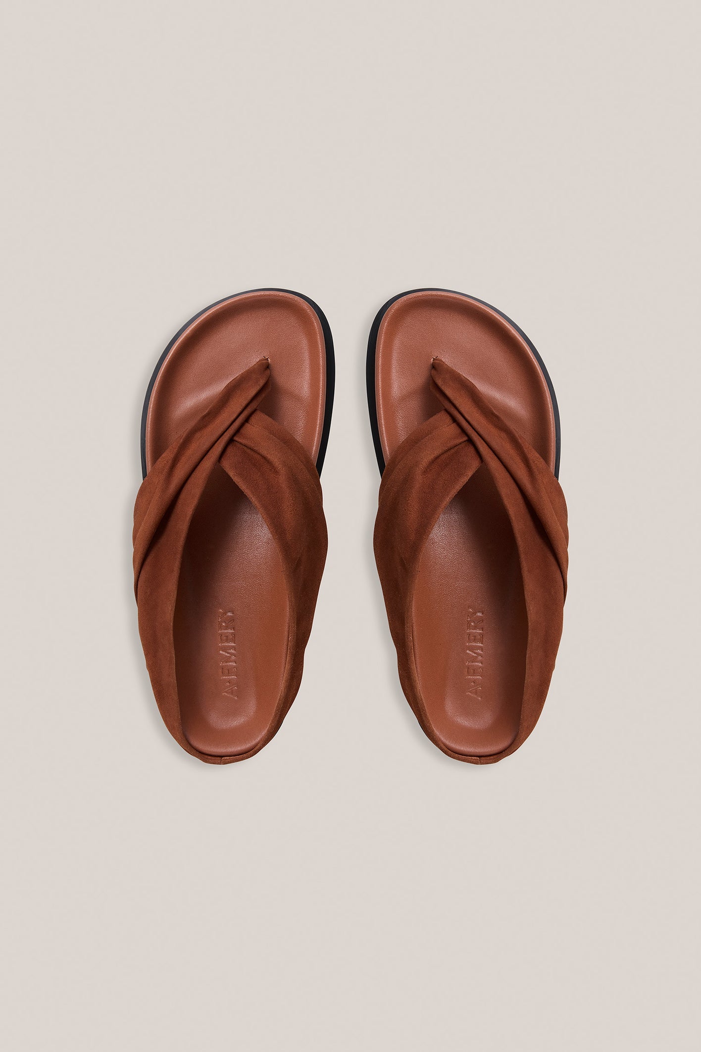 A.Emery | The Shaw Sandal - Sienna Suede