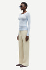 Samsoe Samsoe | Sahay Trousers - White Pepper