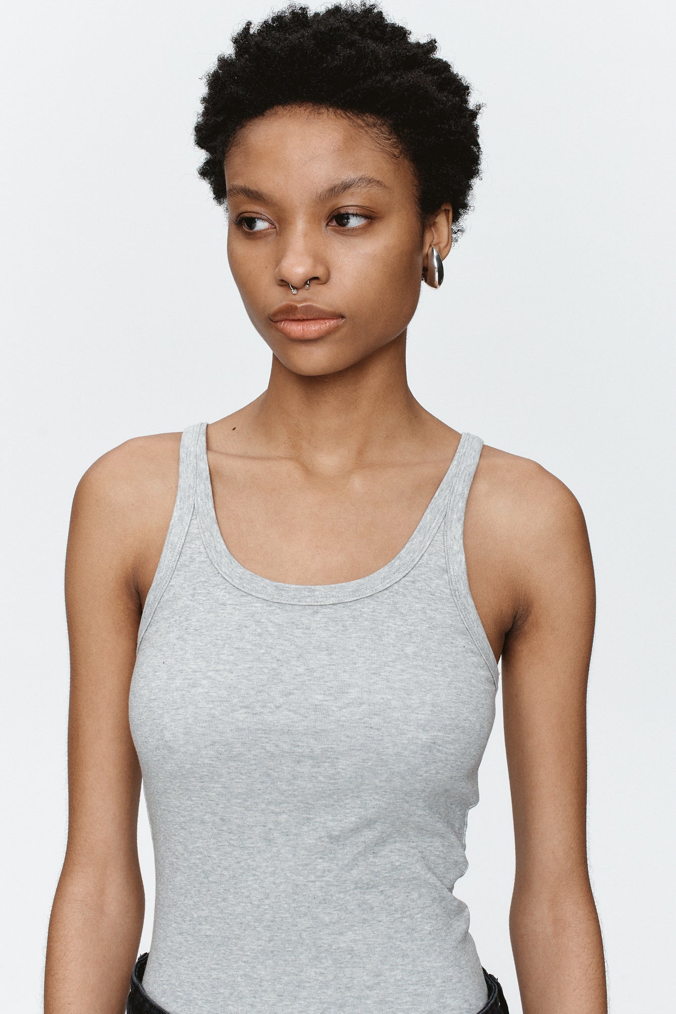 Marle | Sena Singlet - Grey Marle