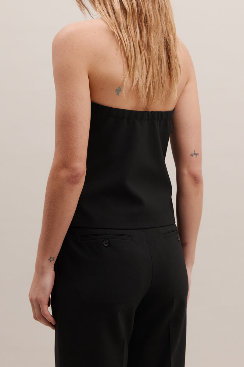 Rebe | Strapless Top - Black