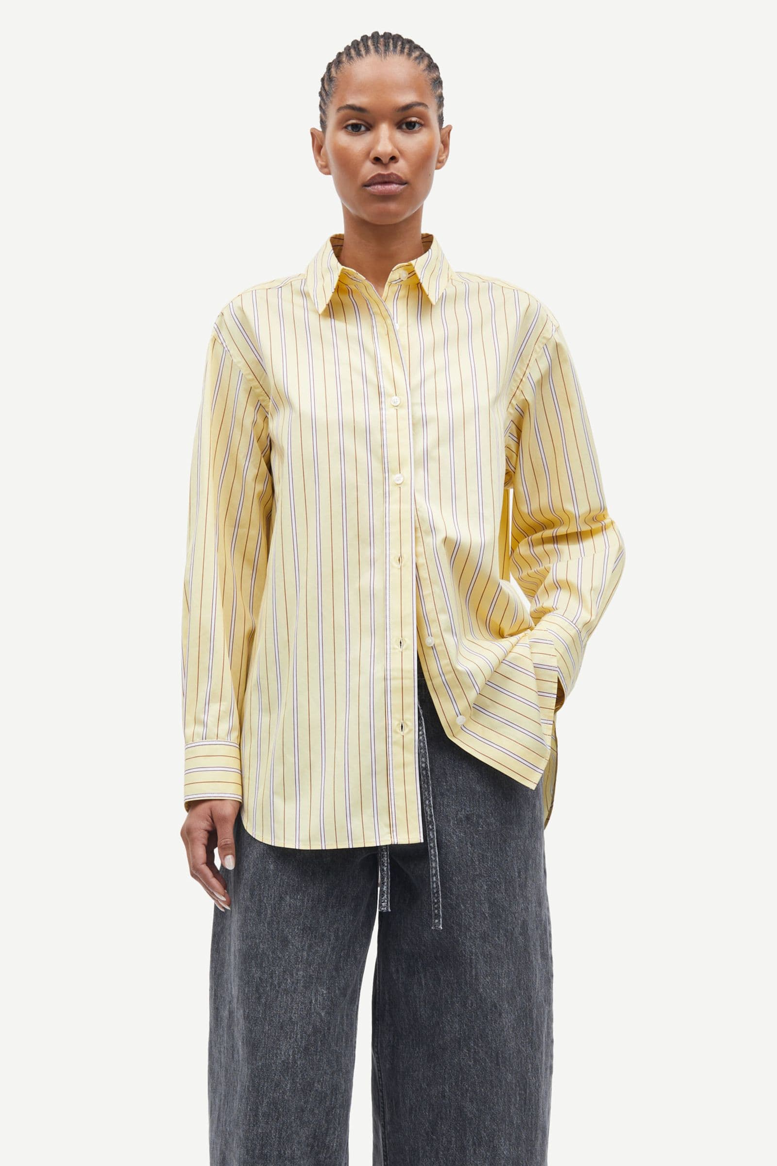 Samose Samsoe | Salova Shirt - Dusty Yellow St.