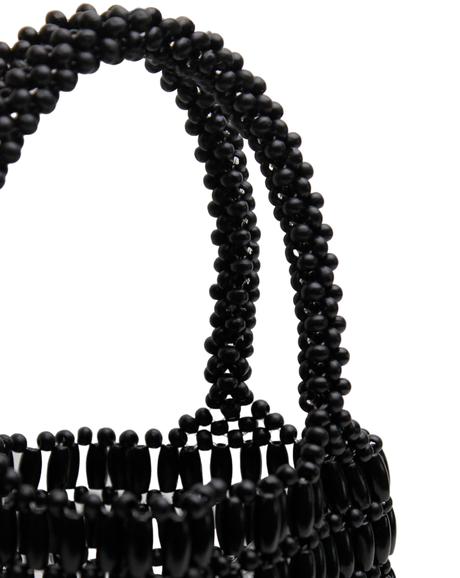 La Tribe | Beaded Bag - Black