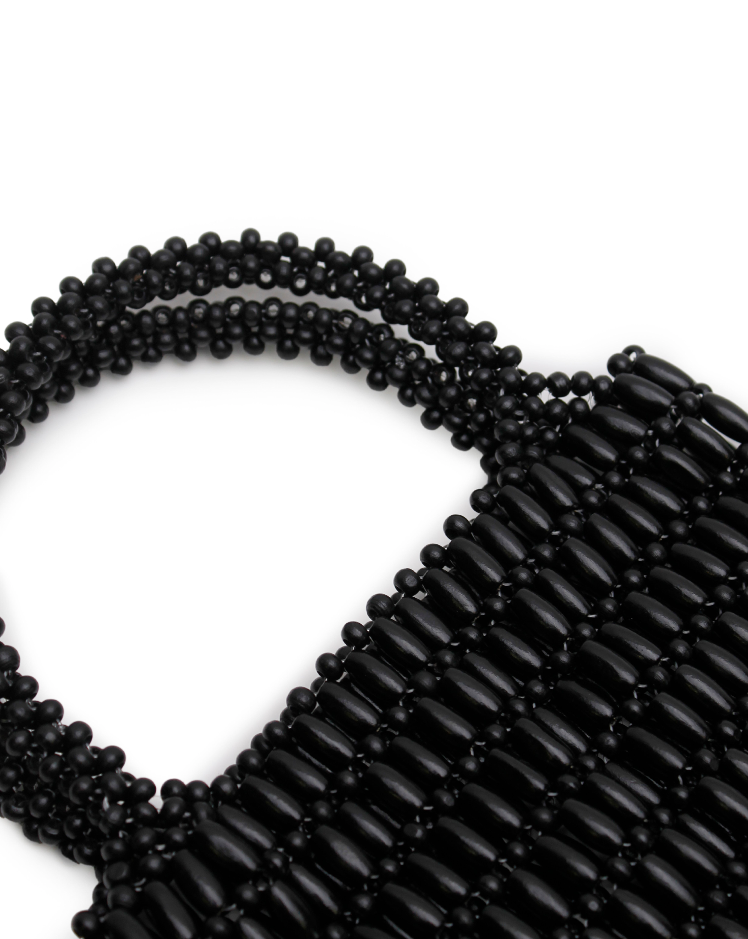 La Tribe | Beaded Bag - Black