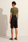 Matteau | Long Chino Short - Black