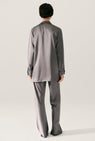 Silk Laundry | Relaxed Blazer - Grey Pearl