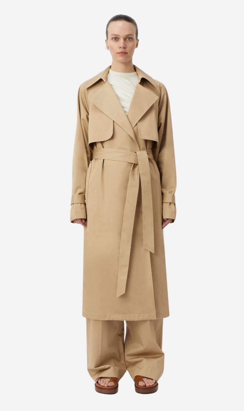 Camilla And Marc | Mika Trench Coat - Fawn