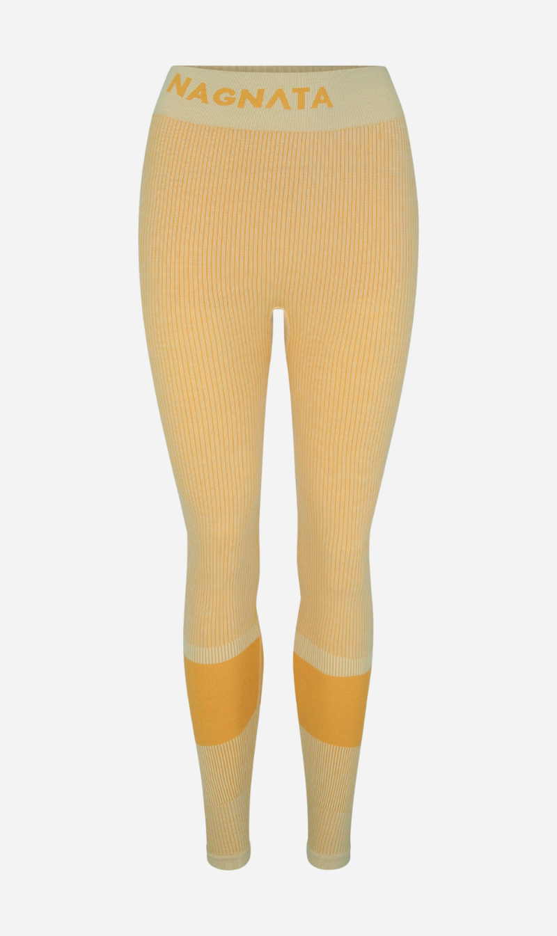 Nagnata | Ballet Legging - Pistachio/Marigold