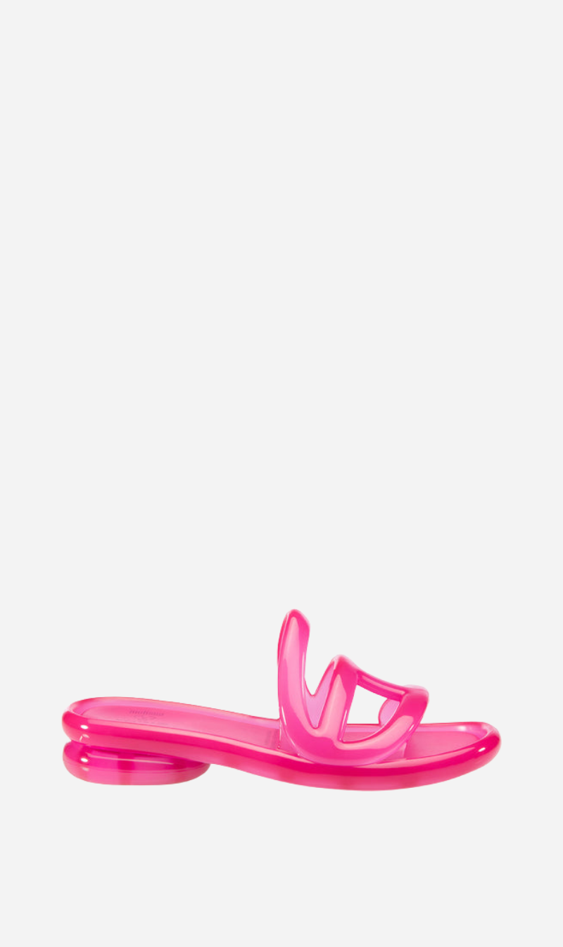 Melissa x Telfar | Jelly Slide - Clear Pink