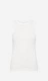 St Agni | Organic Cotton Bateau Tank - White