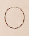 Tityaravy | Kuwa Necklace - Mozambique Garnet/Diopside/Citrine