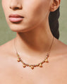 Tityaravy | Dil 5 Necklace - Rubis Zoïsite/Grenat