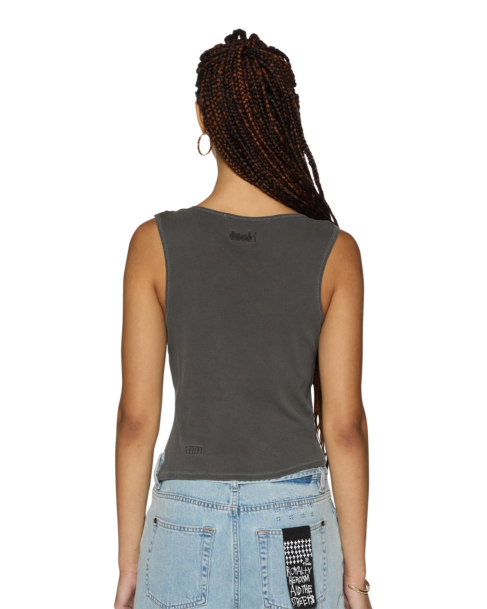 Ksubi | Twisted Tank - Charcoal