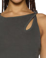 Ksubi | Twisted Tank - Charcoal