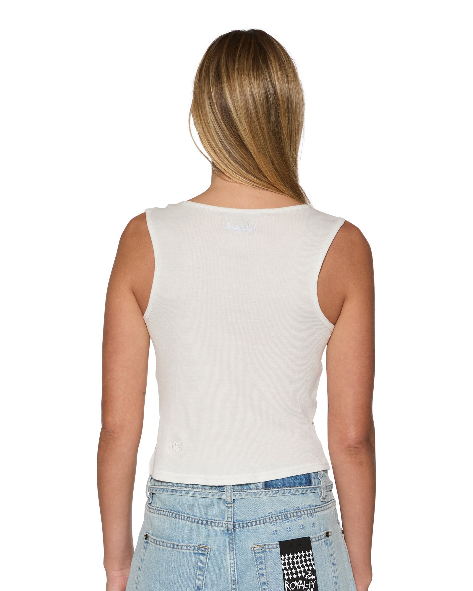 Ksubi | Twisted Tank - White