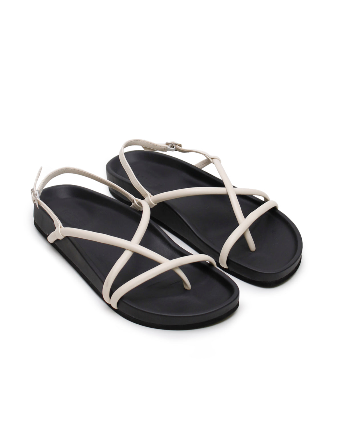 La Tribe | Tube Sandal - Tofu/Black