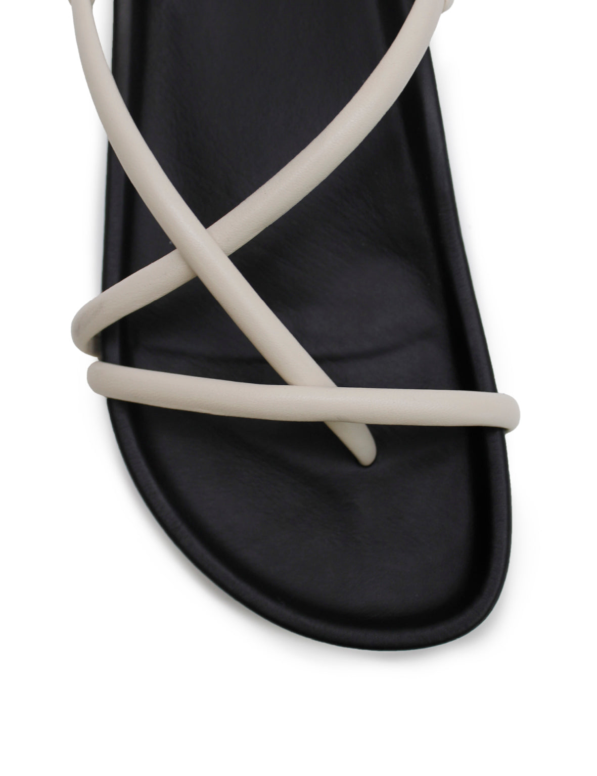 La Tribe | Tube Sandal - Tofu/Black