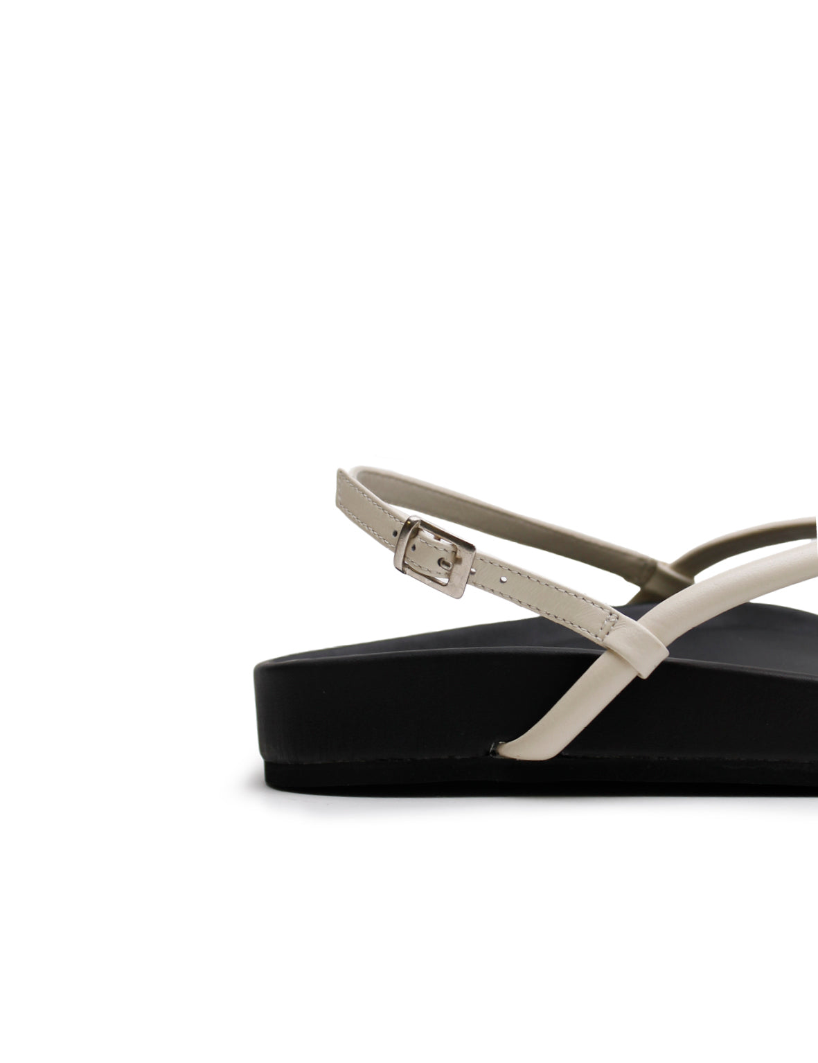 La Tribe | Tube Sandal - Tofu/Black